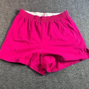 SOFFE Hot Pink Vintage Athletic Mini Shorts Women's Sz‎ Med Y2K 90s